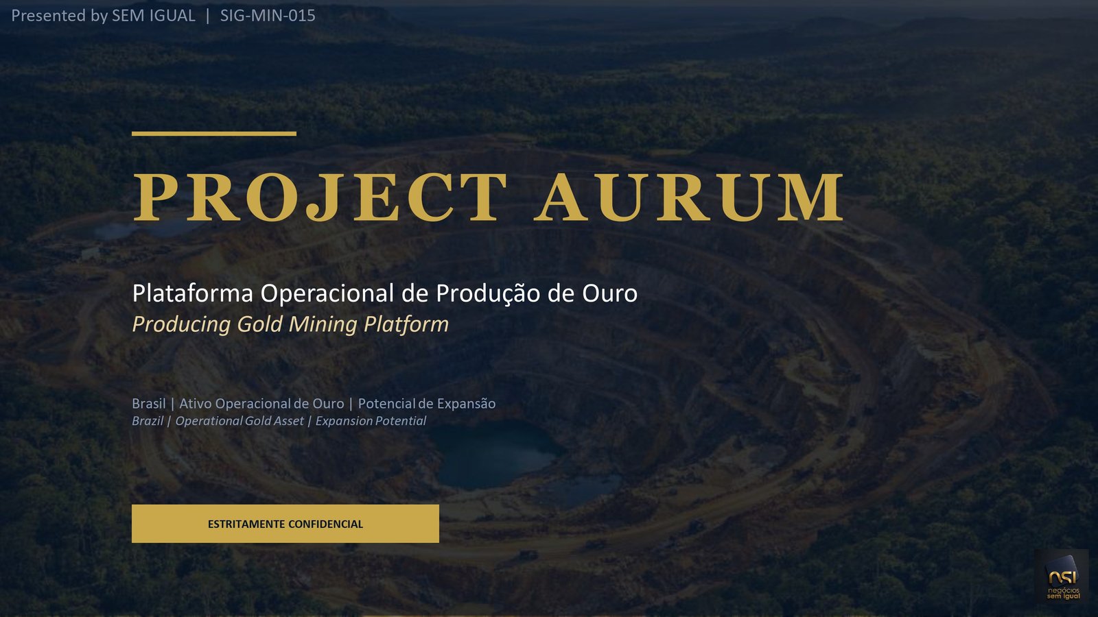 Ativo operacional de Ouro