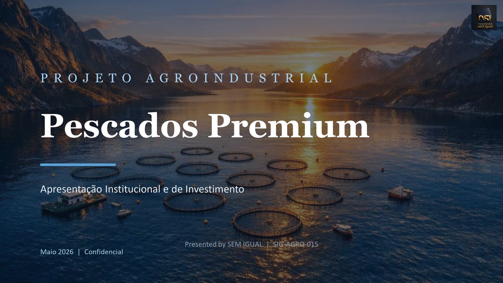 Projeto Agroindustrial - Pescados Premium